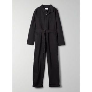 Aritzia TNA Black L.E.S. Jumpsuit